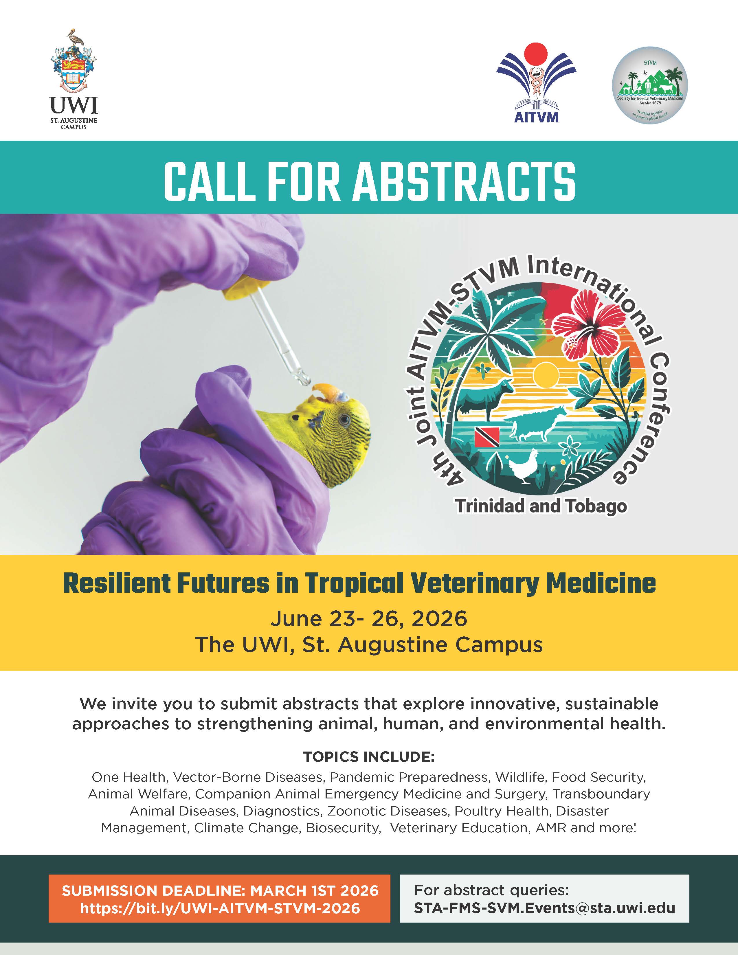 Call for abstracts flyer Call for abstracts flyer 2026